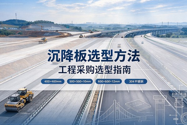 颍泉沉降板选择方法
