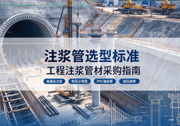 颍泉注浆管选型标准